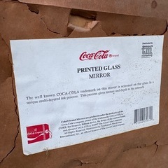 コカコーラ パブミラー 鏡の画像