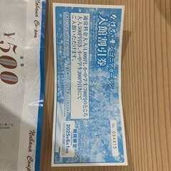 なばなの里入場券(金券付き
)の画像