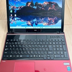 美品 NEC レッド 高性能Corei7クワッドコア 16GB ...
