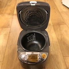 象印 IH炊飯器 3合炊き極め炊き NP-GE05-XJ [ステンレスブラウン]の画像