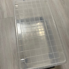 押入れ用衣装ケース　キャスター付き　39×74×35センチの画像