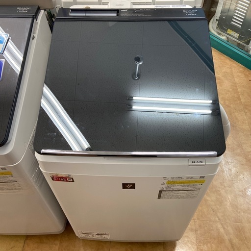 SHARP 11.0kg 縦型洗濯乾燥機