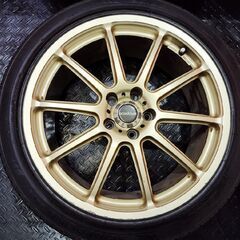 SEIBERLING SL201 215/45R17 夏タイヤ【Prodrive GC-010E 17インチ 7.5J5HPCD100+47】軽量 鍛造 プリウス レガシィ等　(VTP161) の画像