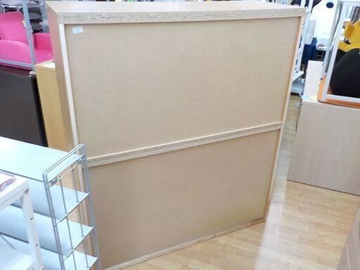 ハイチェスト 幅119.4×奥行44.5×高さ138㎝ 6段チェスト 木製 ナチュラル 衣類収納 タンス 西岡店
