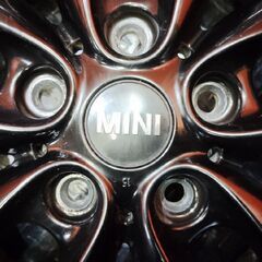 BMW MINI R60 クロスオーバー 純正ホイール 17インチ 4本 7J5HPCD120+50 ブラック　(VHF515) の画像