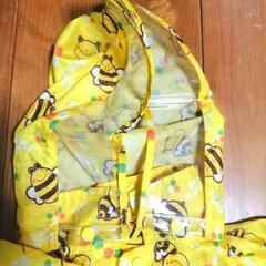 レインコート 子供用雨具 袋付 カッパ 120cm
の画像