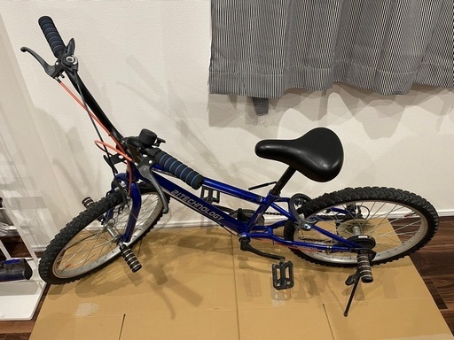 マウンテンバイク　BMX風　自転車 22インチ 青 マウンテンバイク BMX風 自転車 22インチ 青 マウンテンバイク