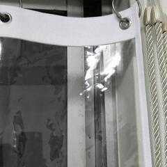 透明カーテン　4枚