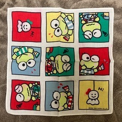 当時物　レトロ　サンリオ　けろっぴ　ハンカチ　ランチマットの画像