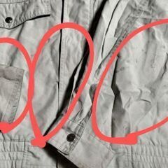 汚れアリ！　 作業着　上着　長袖の画像