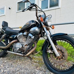 北海道　ヤマハ　ビラーゴ250  部品どり　レストアベース　鍵あり書類ありの画像