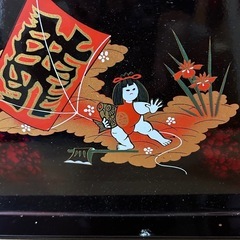 和風お盆の画像