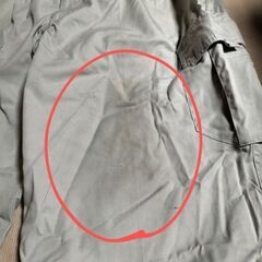 汚れアリ！　作業ズボン　ｳｪｽﾄ100 の画像