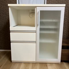 定価約¥25,000-ニトリ 食器棚 キッチンボード キュリー2...