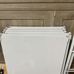 無印良品スチールユニットシェルフ　特大サイズ　棚板6枚の画像