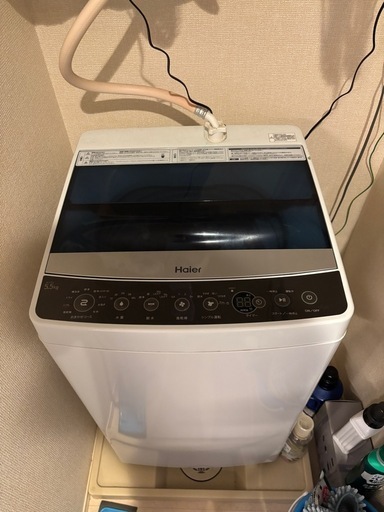 ☆ジモティ割あり☆ Haier 洗濯機 5.5kg 22年製 ／クリーニング済み OJ8083