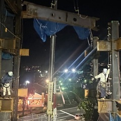 鉄骨鳶・足場鳶・鉄骨鍛冶　[作業着・道具支給] 