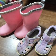 女の子　靴まとめ売り(15〜16cm)の画像