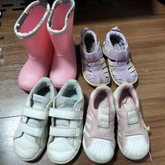 女の子　靴まとめ売り(15〜16cm)