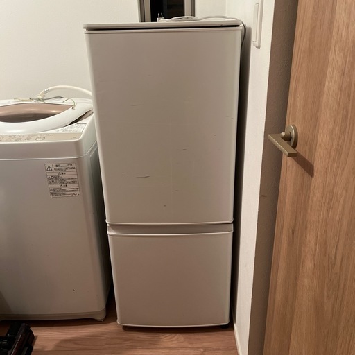 ノンフロン冷凍冷蔵庫 MR-MB45E-W2R3 2019年式 中古