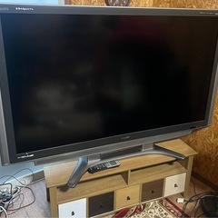 (運搬費込み)(65インチ)大型テレビ、テレビ台セット