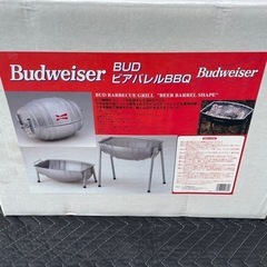 レトロ　ビンテージBudweiser ビアバレルBBQ 新品 未使用品