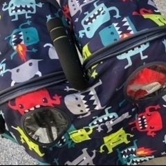 
双子ベビーカーの画像