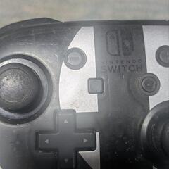 Nintendo　Switch　Proコントローラー　スマブラ限定デザイン　ジャンク扱いの画像