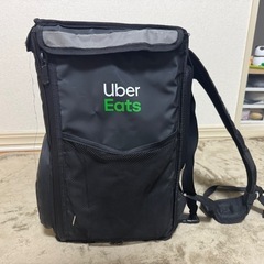 ubereatsの配達バッグの画像