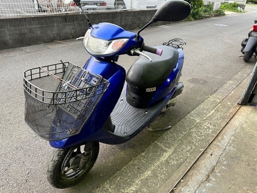 バッテリー新品！便利なカゴ付き4サイクルDio 整備済み