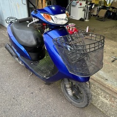 バッテリー新品！便利なカゴ付き4サイクルDio 整備済み