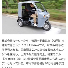 (緊急)程度の良いトライク売ってくだい