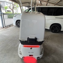 お値引きしました/電動バイク/BLAZE EVデリバリー/ホワイト/2,159 km／引き取り限定の画像