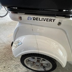 お値引きしました！【電動バイク】BLAZE EVデリバリー（ホワイト・ルーフ付き）走行距離3,336km／引き取り限定 の画像