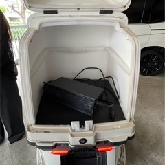 お値引きしました！【電動バイク】BLAZE EVデリバリー（ホワイト・ルーフ付き）走行距離3,336km／引き取り限定 の画像