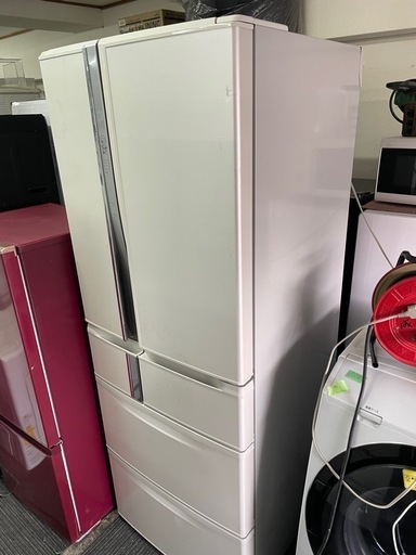 北九州市内配送無料　保証付き 三菱電機 MITSUBISHI ELECTRIC 冷蔵庫 Rシリーズ（520L・フレンチドア） シルキー
