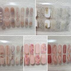 ハンドネイルシール５枚セットの画像