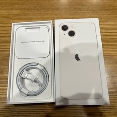 Apple iPhone13　128GB ホワイト