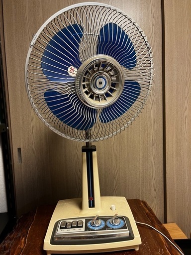 昭和レトロ 扇風機 東芝 handy Pack 4枚羽 SF-30M 中古 TOSHIBA 札幌