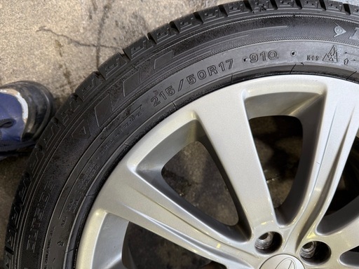 215/50R17 WM03 ホイールセット　