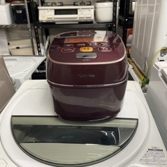 配送可能　保証付き NW-JS10 炊飯器 極め炊き ボルドー ...