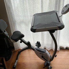 超レア商品？　デスク付きエアロバイク　動画視聴しながら夏までに痩...