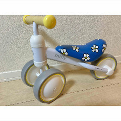 ミッフィー　dバイク　花柄　室内使用のみ