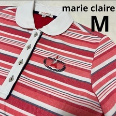 【marie claire】マリクレール　半袖ポロシャツ　レディ...