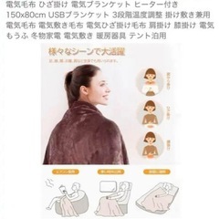 電気毛布の画像