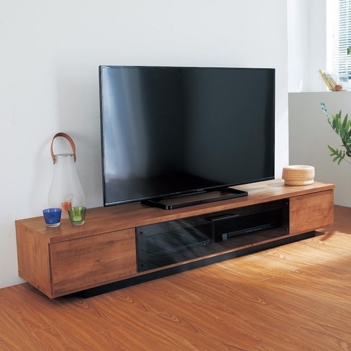 【美品】定価44,990円　テレビ台　180cm 木目調　テレビボード