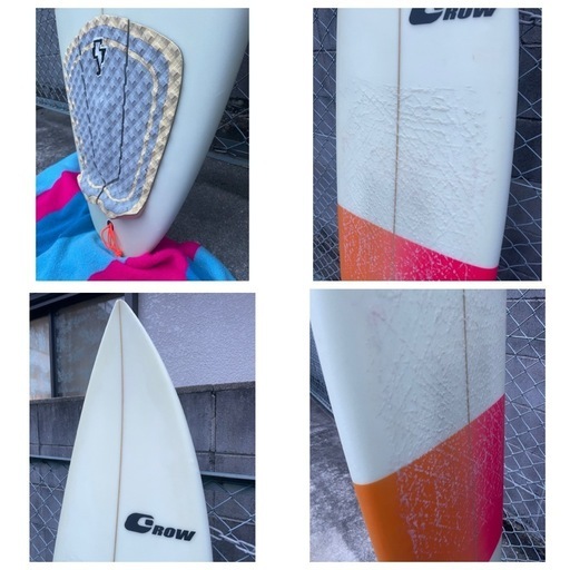 関西発】GROW サーフボード スポタカ購入品 デッキパッド、サーフ