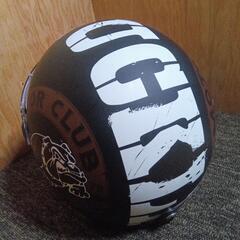 女性用ヘルメット　ブルドッグ　美品　56〜60サイズの画像