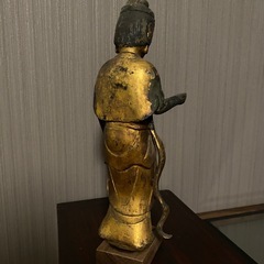 仏像　木製　アンティーク　骨董！の画像