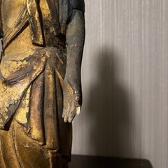 仏像　木製　アンティーク　骨董！の画像